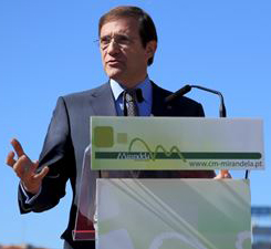 Passos Coelho confrontado com más condições da Escola de Mirandela