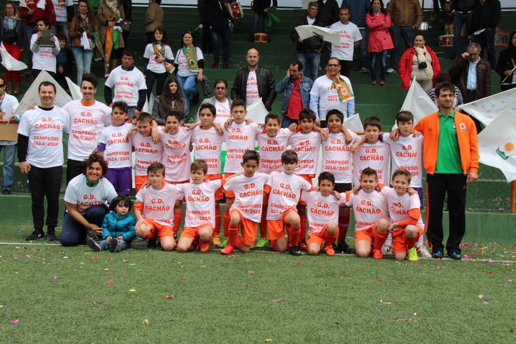 G.D.Cachão sagra-se campeão distrital de benjamins