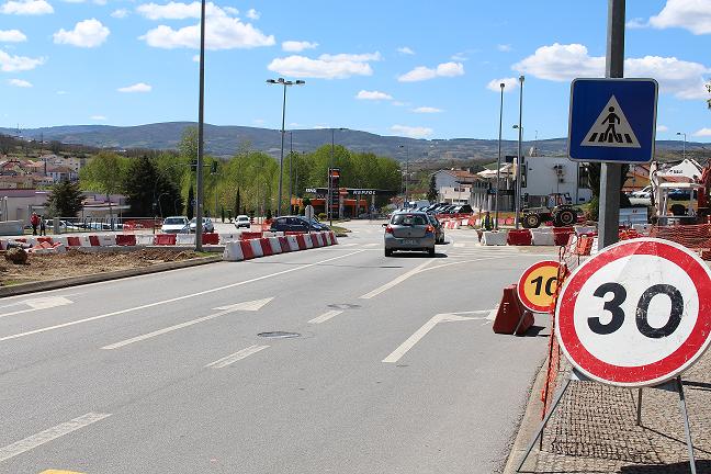Nova rotunda promete melhorar a circulação rodoviária em Bragança