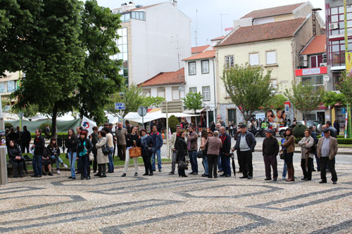 Pouca gente nas comemorações do Dia do Trabalhador em Bragança