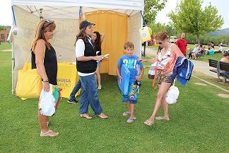 Banhistas do Azibo alertados para os perigos da exposição solar