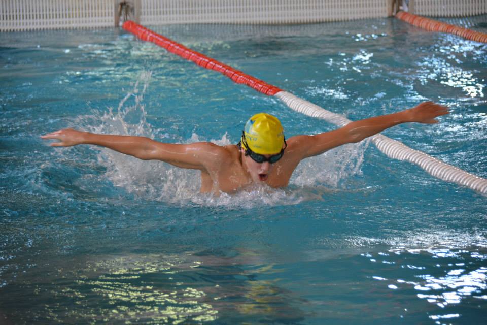 Francisco Rodrigues nos nacionais de natação