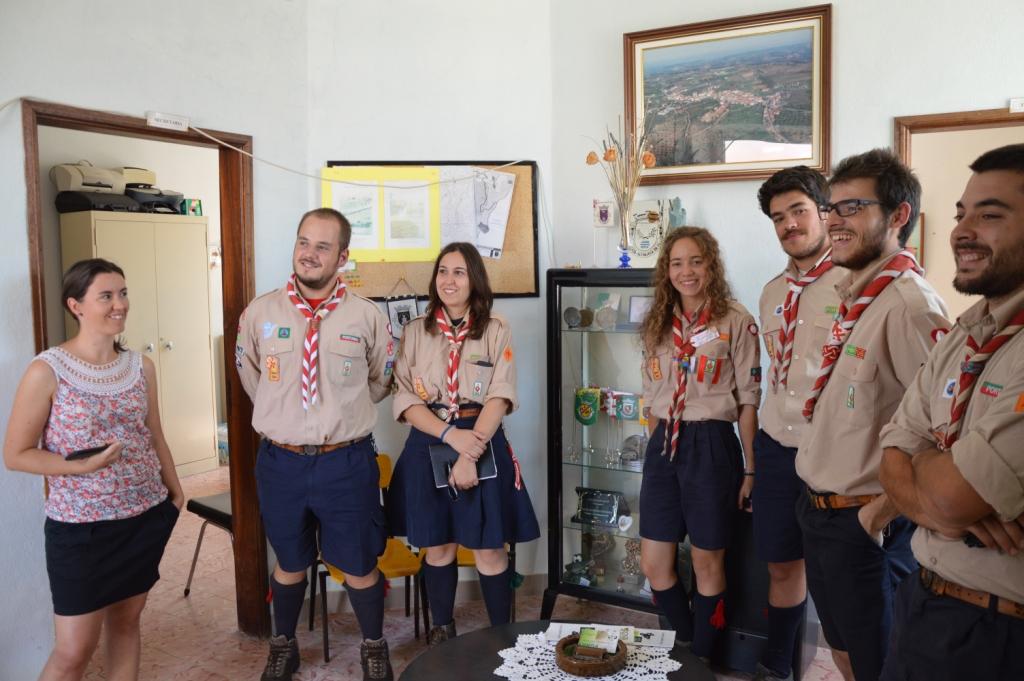 Escuteiros de Leiria fazem voluntariado junto de população envelhecida