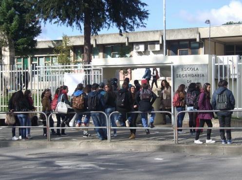 Escola Secundária de Mirandela vandalizada