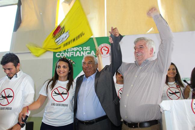 PS aumenta número de votos no distrito e mantém um deputado