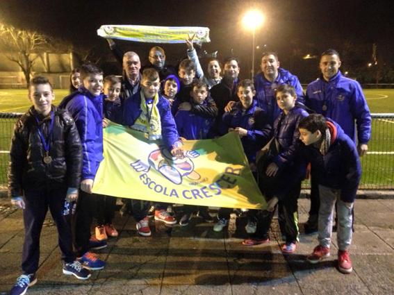Escola Crescer vence Torneio Internacional Hernâni Cup em infantis