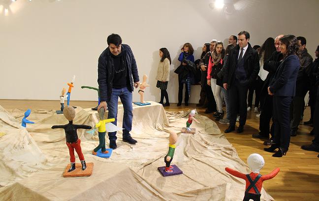 Alunos da Emídio Garcia prepararam exposição patente no Centro Cultural