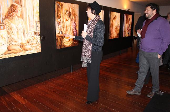 Pinturas de mulheres preenchem sala do Museu do Abade de Baçal até Abril