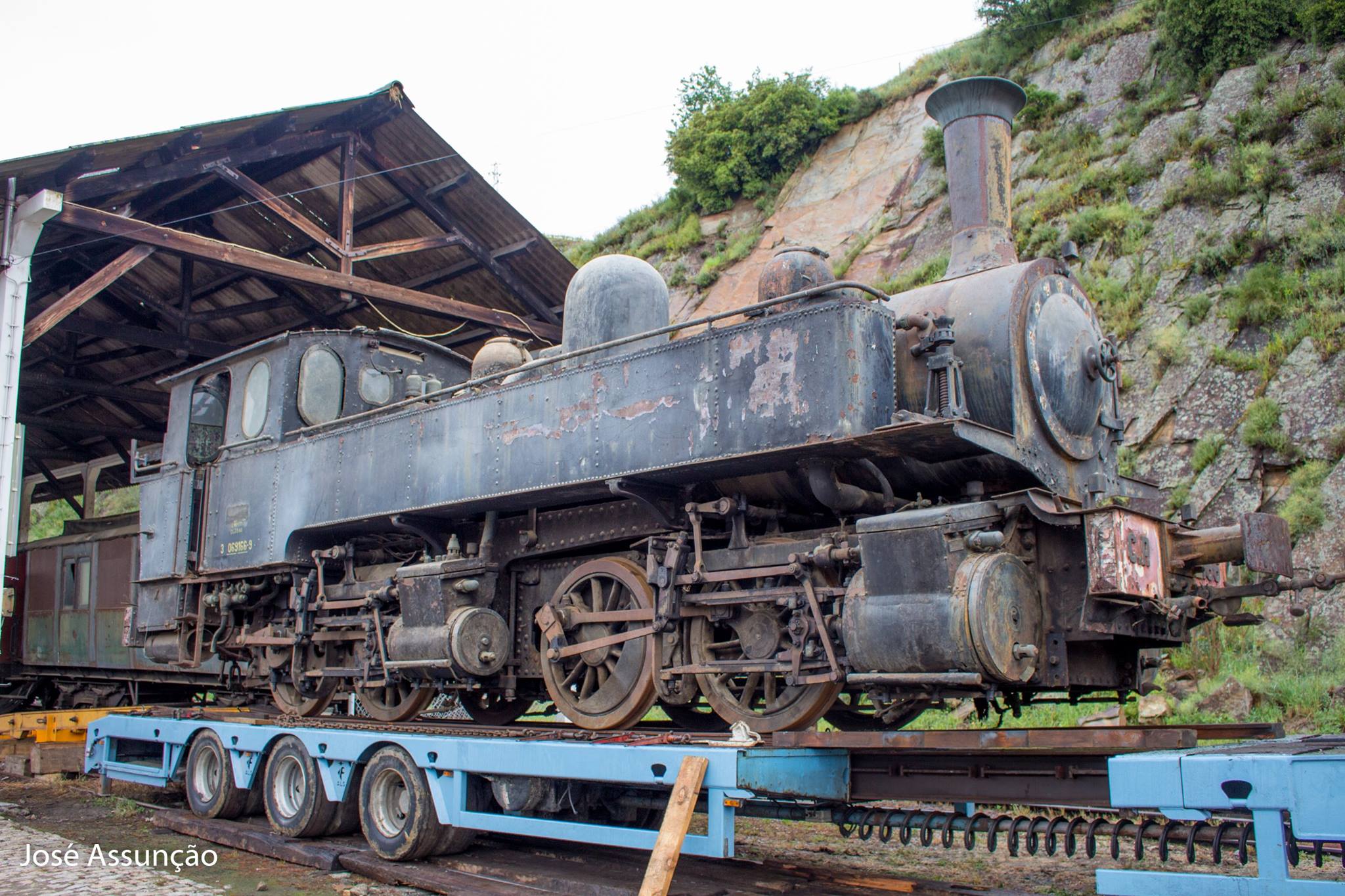 Locomotiva centenária da Linha do Tua vendida para o estrangeiro