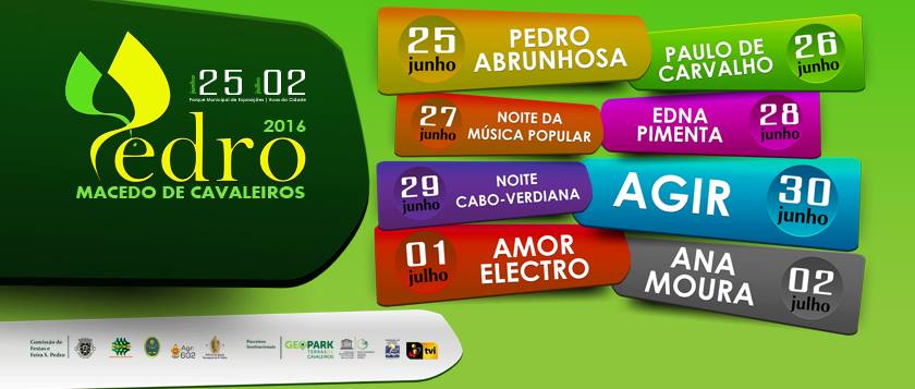 Macedo de Cavaleiros festeja o S.Pedro com novidades e cartaz diversificado