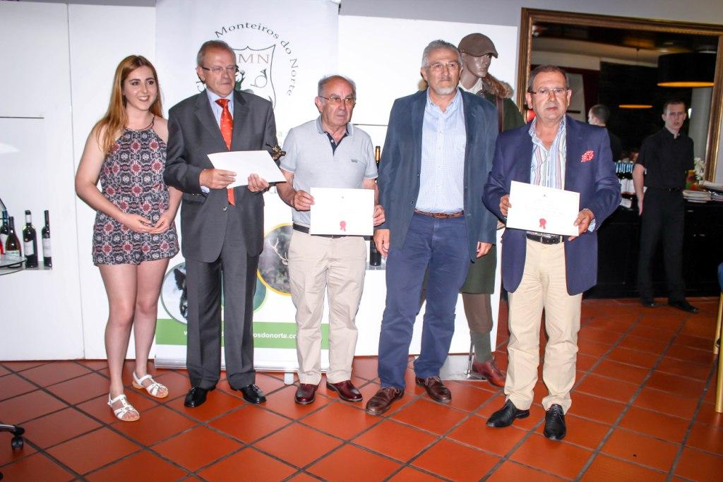 Clube de Monteiros do Norte distinguiu associados, personalidades e entidades relacionados com a caça