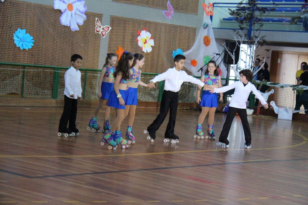 Rodrigo Viegas despertou todas as atenções no II Festival de Patinagem Artística do CAB
