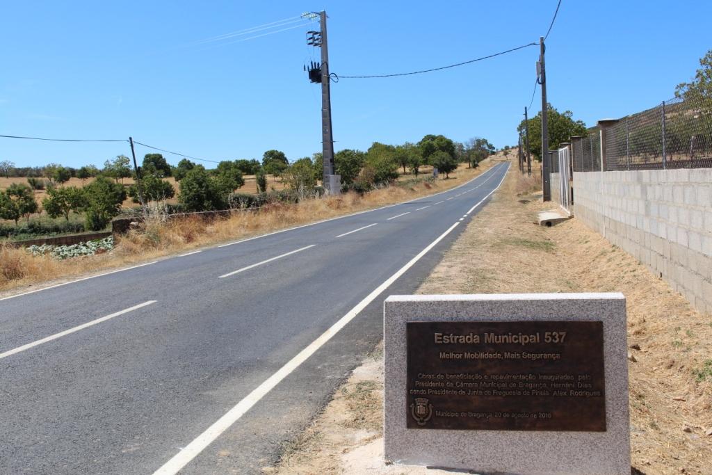 Estrada entre Santa Comba de Rossas e Pinela requalificada