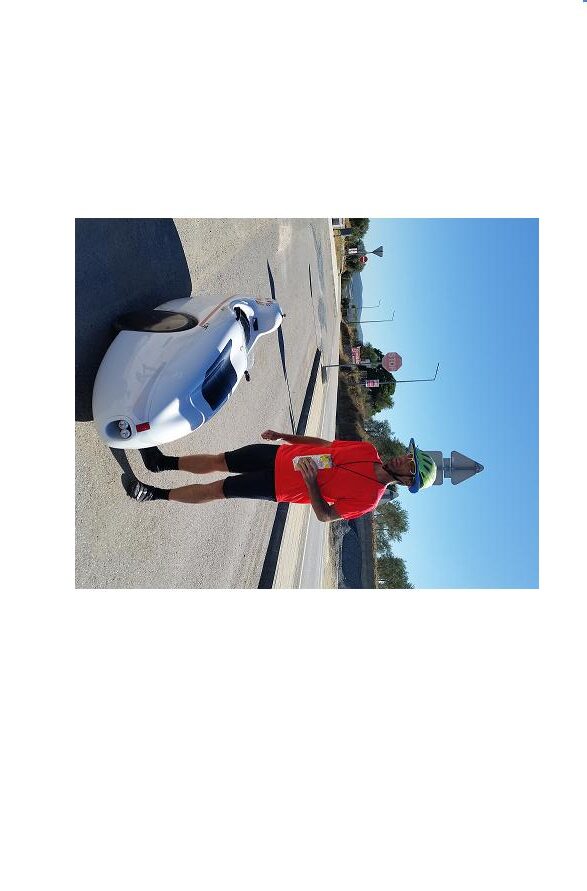 Suíço percorreu mais de 2 mil quilómetros até Bragança em velomobile