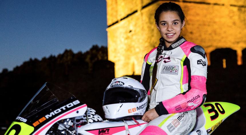 Bruna Lopes testa-se no Red Bull MotoGP Rookies Cup