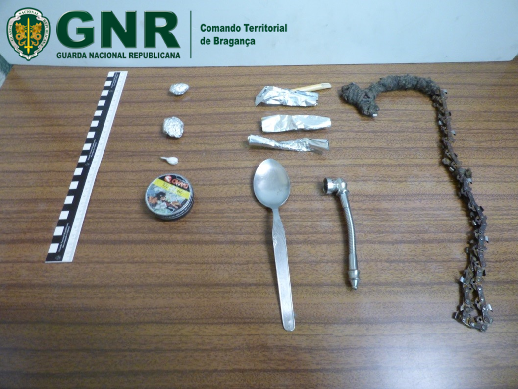 Três detidos por tráfico de droga em Torre de Moncorvo