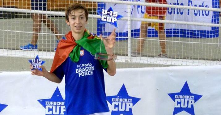 Guilherme Frias vence Eurockey Cup Sub-15