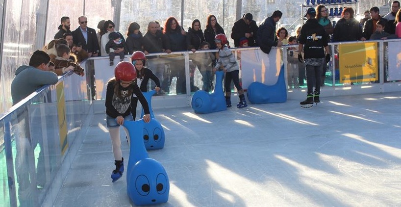 Pista de gelo é a principal atracção deste natal em Mogadouro