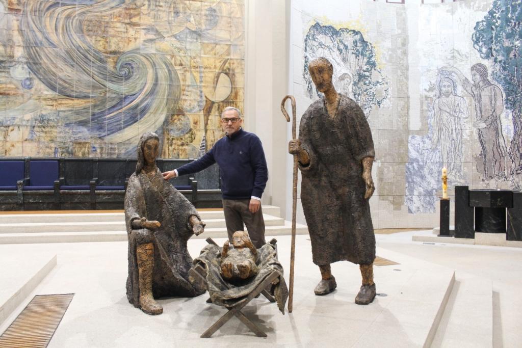 Presépio da escola Emídio Garcia adorna Catedral de Bragança