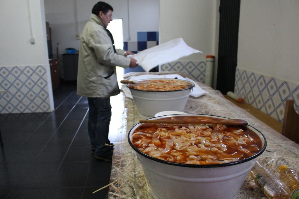 Em Freixedelo comemora-se o Santo Estevão com sardinha para afastar a trovoada