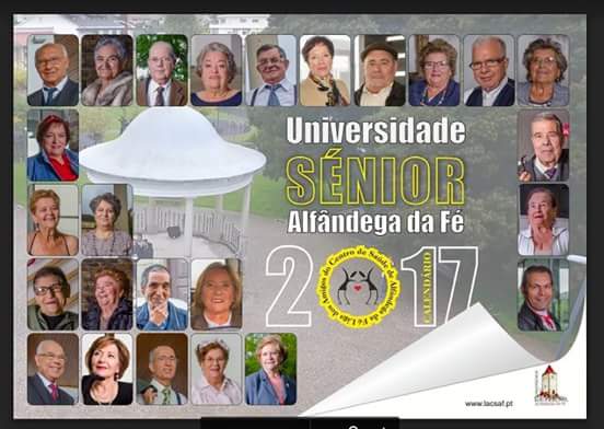 Idosos de Alfândega da Fé serviram de modelo para calendário
