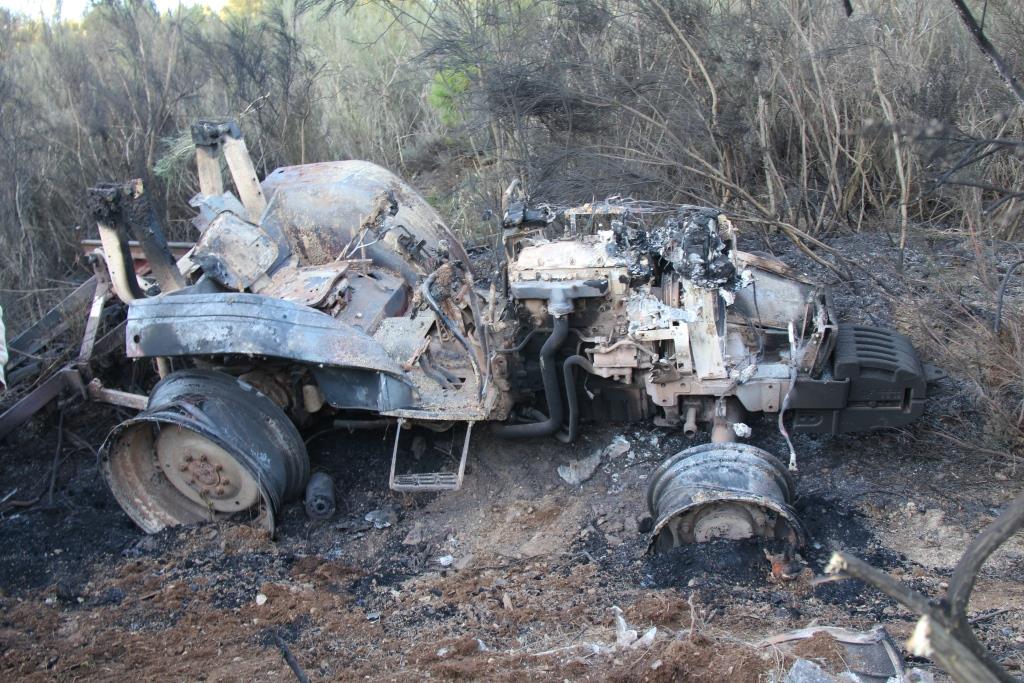 Homem encontrado carbonizado