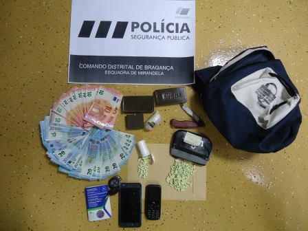 Detido por tráfico de droga em Mirandela