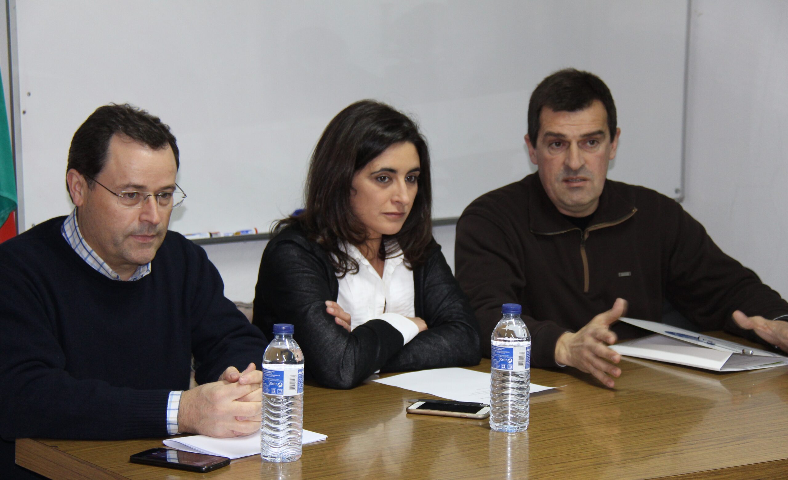 A.F.Bragança recebeu deputada da Assembleia da República