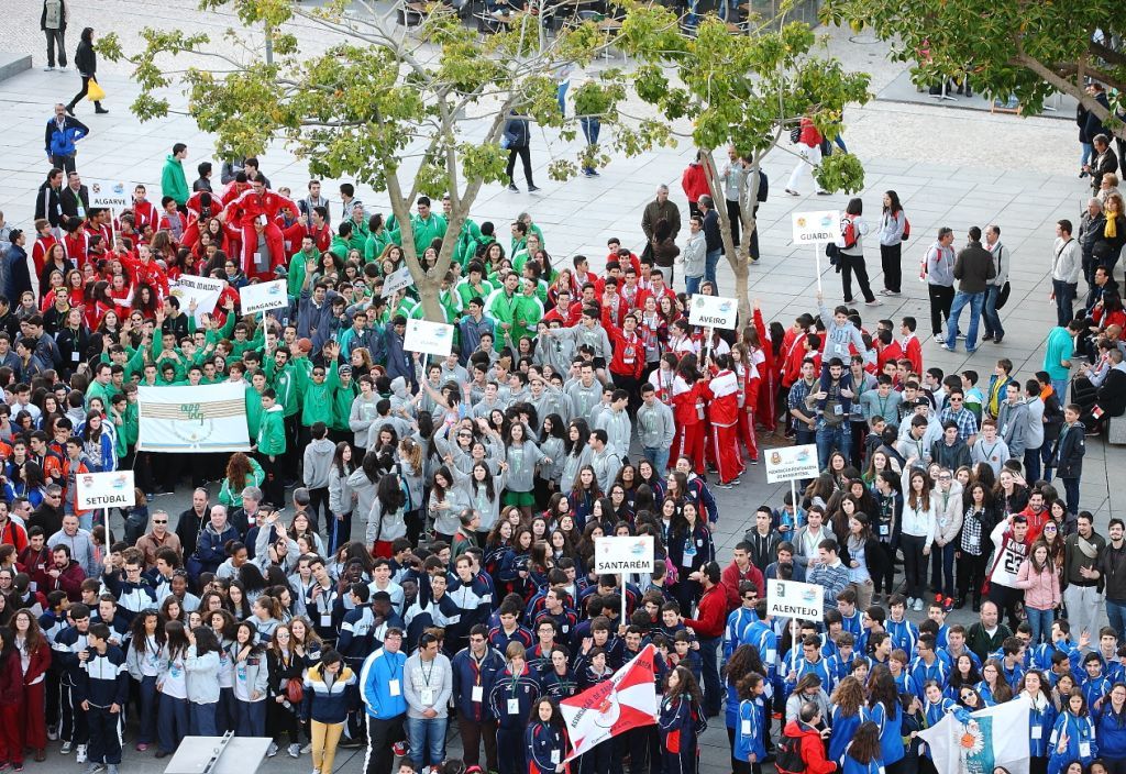Selecção distrital feminina sub-14 estreou-se na Festa do Basquetebol Juvenil em Albufeira
