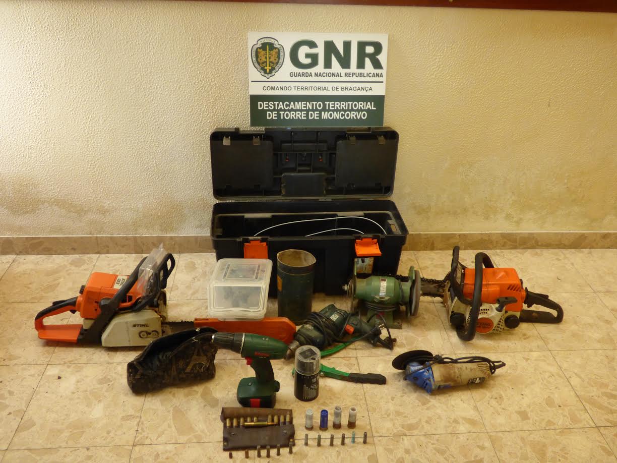 GNR de Torre de Moncorvo recuperou material furtado