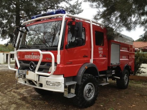 Novas viaturas florestais de combate a incêndios para cinco corporações do distrito