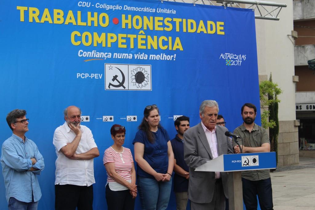 Comício Regional da CDU trouxe Jerónimo de Sousa a Bragança