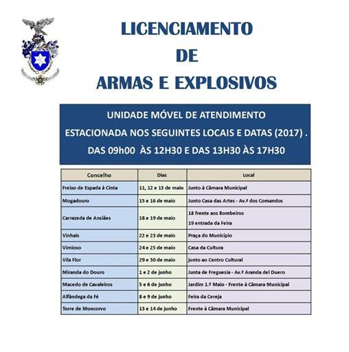 PSP percorre distrito para aproximar licenciamento de armas