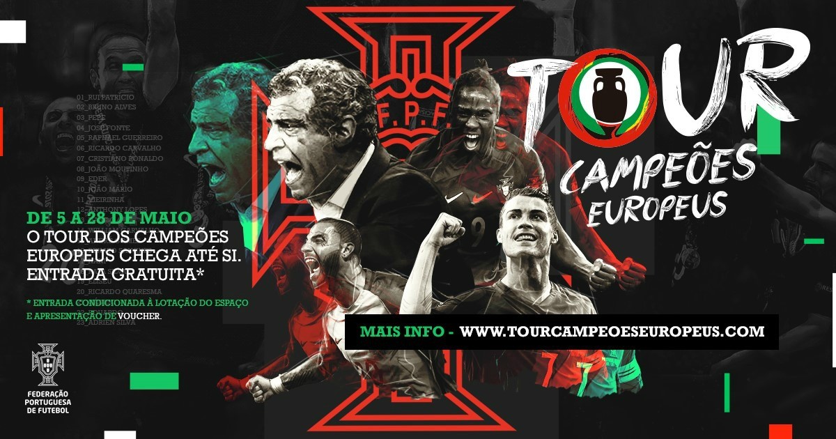 Tour dos Campeões em Bragança no domingo