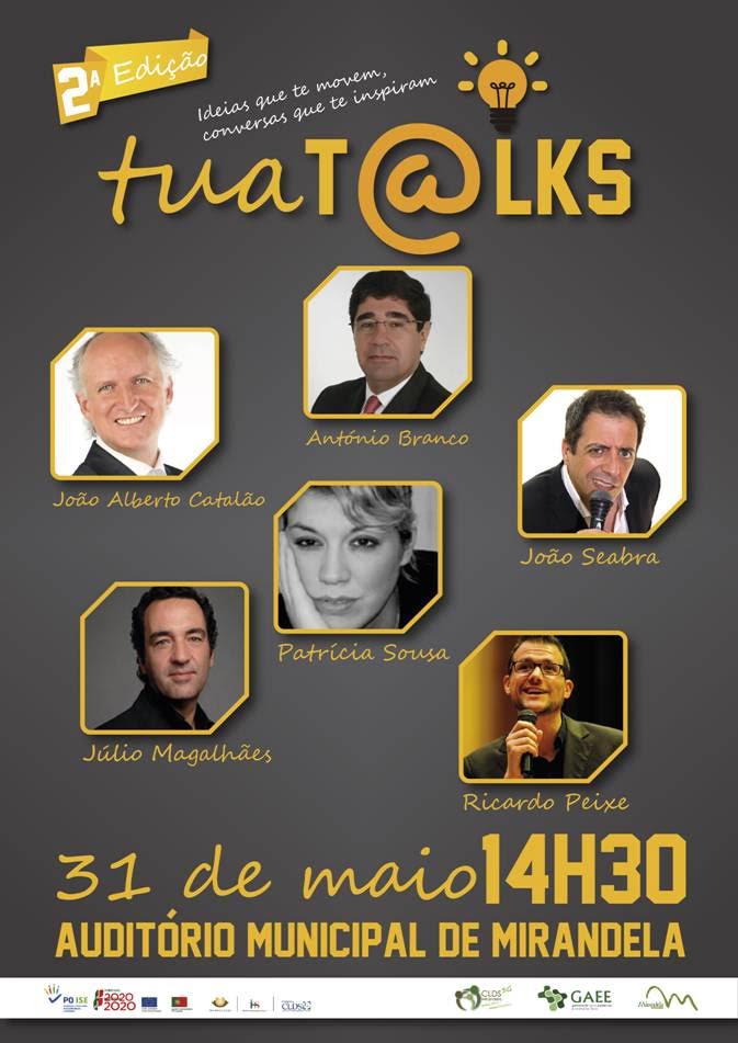 Mirandela recebe hoje segunda edição do Tua Talks