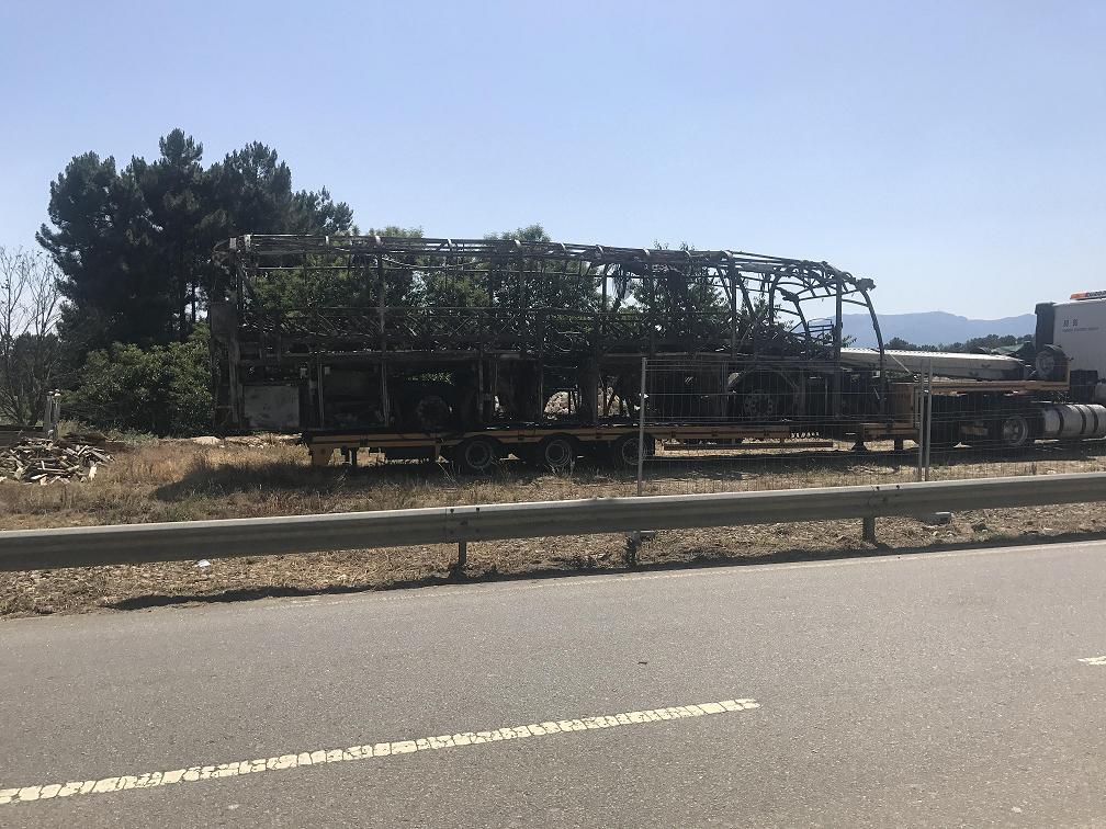 Governo ordena abertura de inquérito ao incêndio de autocarro no túnel do Marão