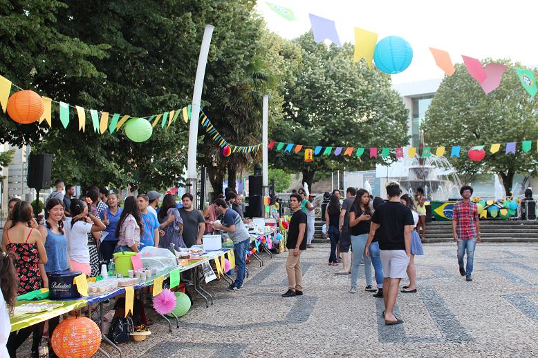 Alunos brasileiros do IPB mostram a sua cultura à cidade de Bragança