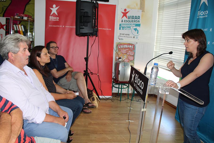 Bloco de Esquerda candidata José Freire à câmara e Catarina Assis à Assembleia em Bragança