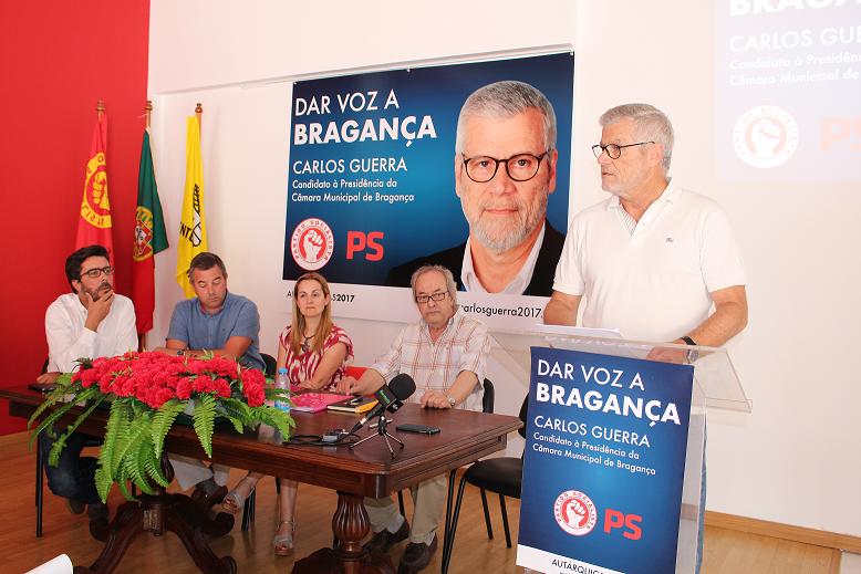 Candidato do PS a Bragança acusa executivo de não cumprir promessas