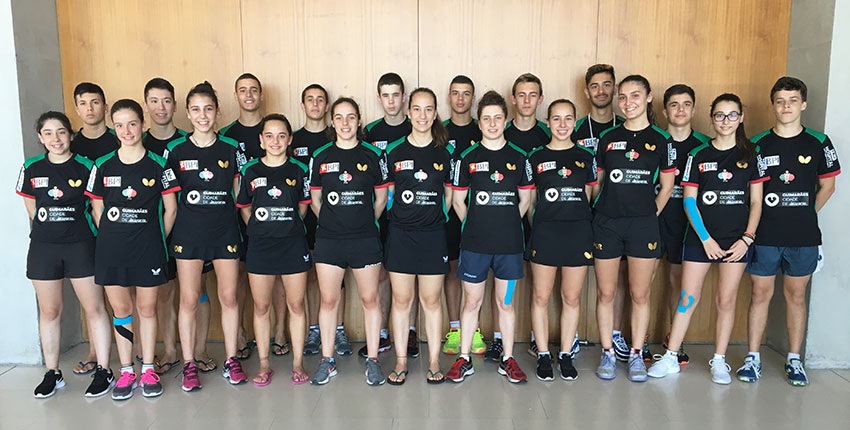 Mirandelenses no Campeonato da Europa de jovens de Ténis de Mesa