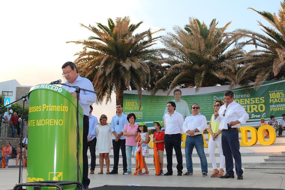 Duarte Moreno aposta na continuidade da equipa na câmara e assembleia