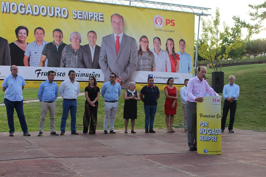 Francisco Guimarães reforça aposta na acção social na apresentação das listas ao concelho de Mogadouro