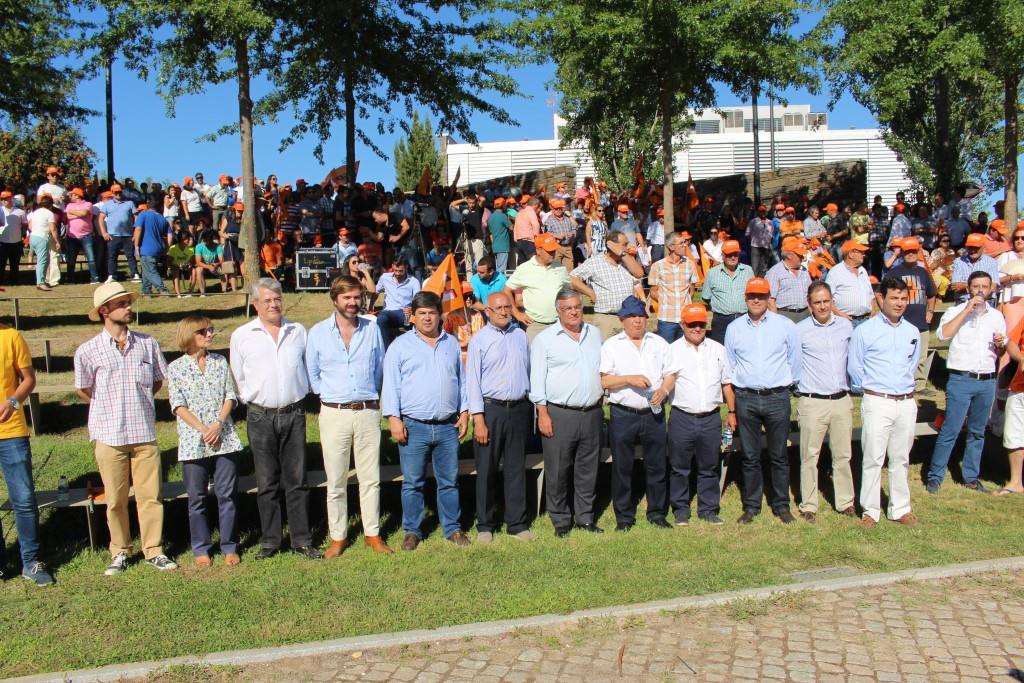 Mogadouro recebe em festa apresentação dos candidatos do PSD/CDS-PP