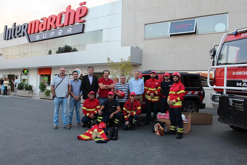 Bombeiros de Bragança recebem cinco novos equipamentos atribuídos pelo Intermarché