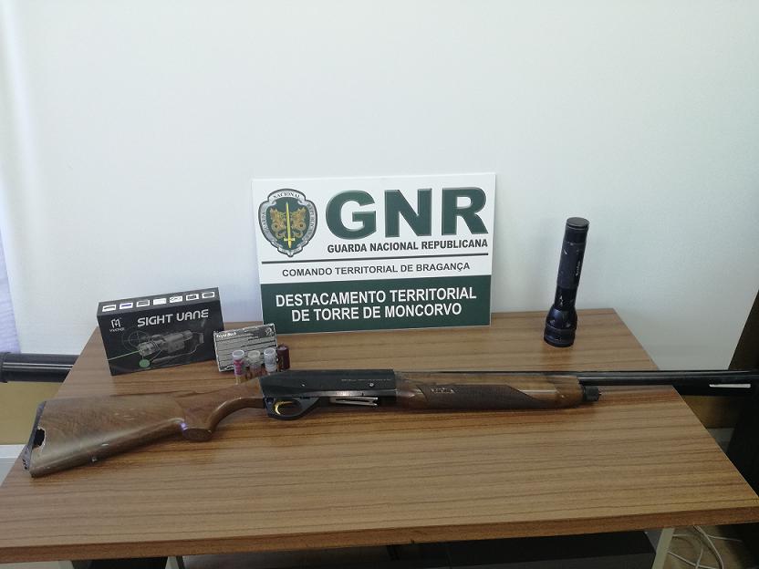 Fogem da GNR para não serem apanhados em caçada ilegal em Alfândega da Fé