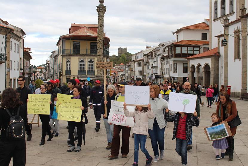 Brigantinos manifestaram-se e pediram “Mais Fogos Não!”