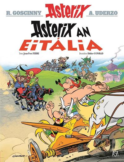 Novas aventuras de Astérix têm edição em mirandês