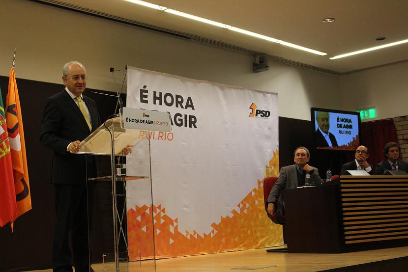 Rui Rio destacou em Bragança que promover o desenvolvimento do interior é prioritário