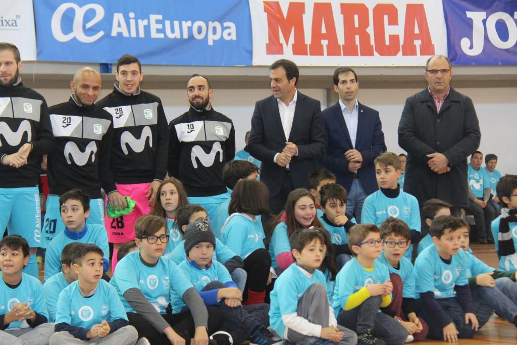 Bragança recebeu o melhor jogador de futsal do mundo