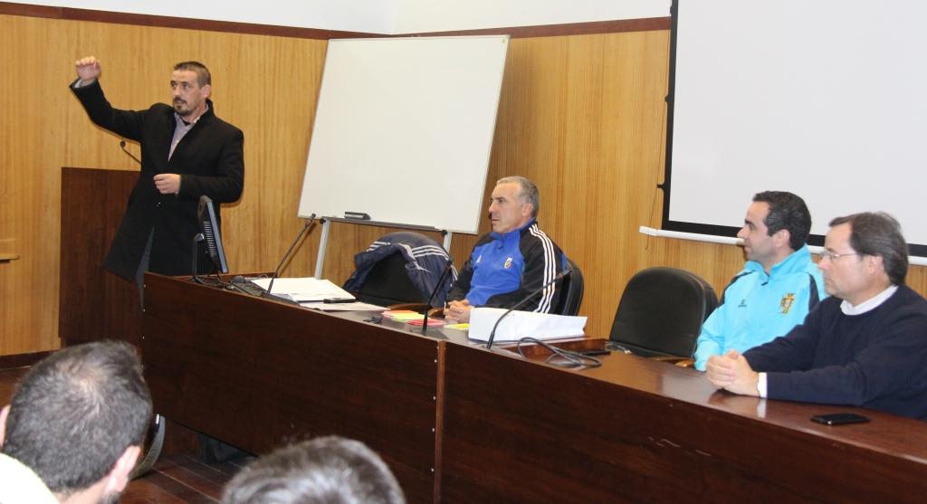 Presidente da APAF esteve em Bragança e mostrou preocupação com a segurança dos árbitros de futebol
